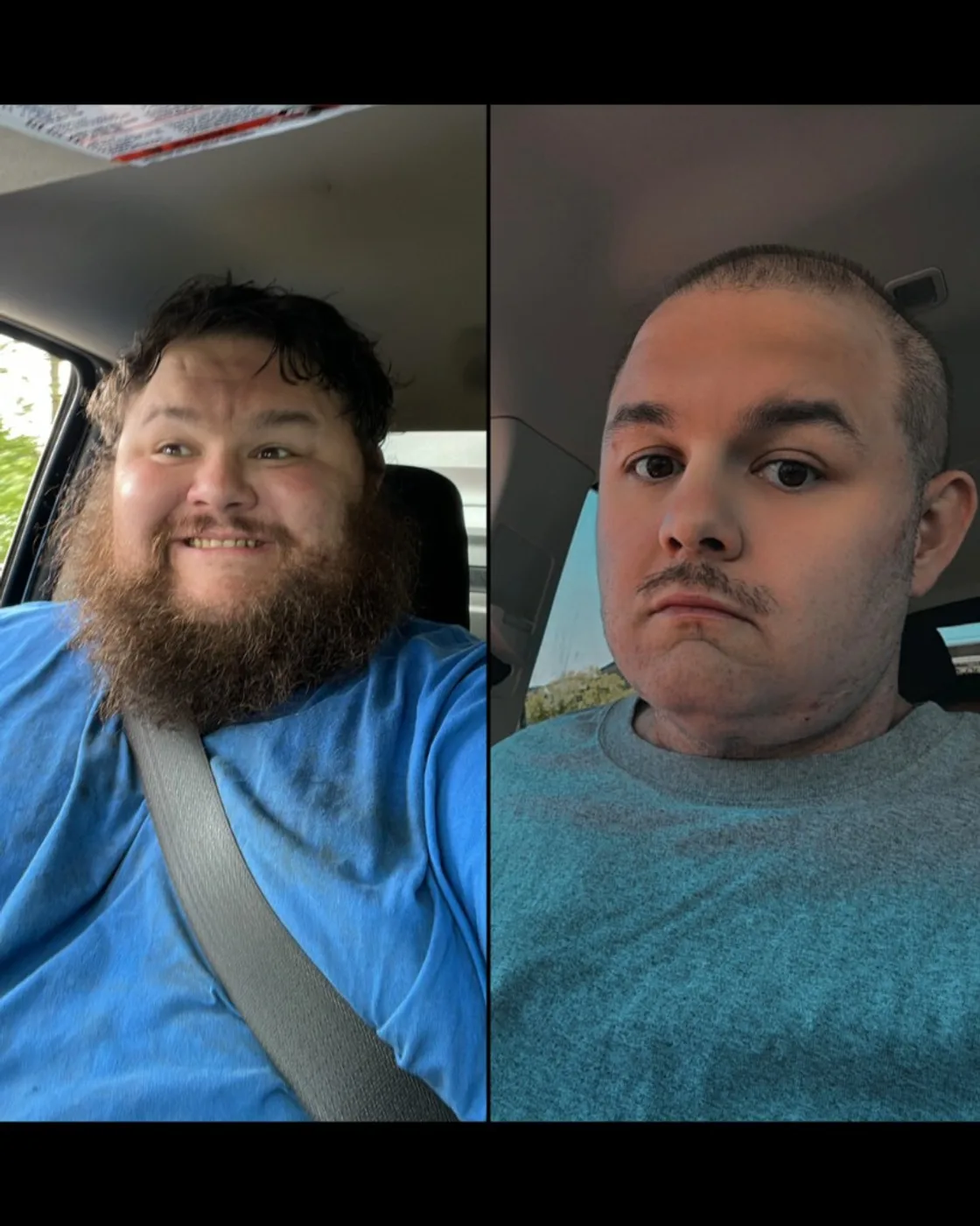 HulkyDad before and after visible change
